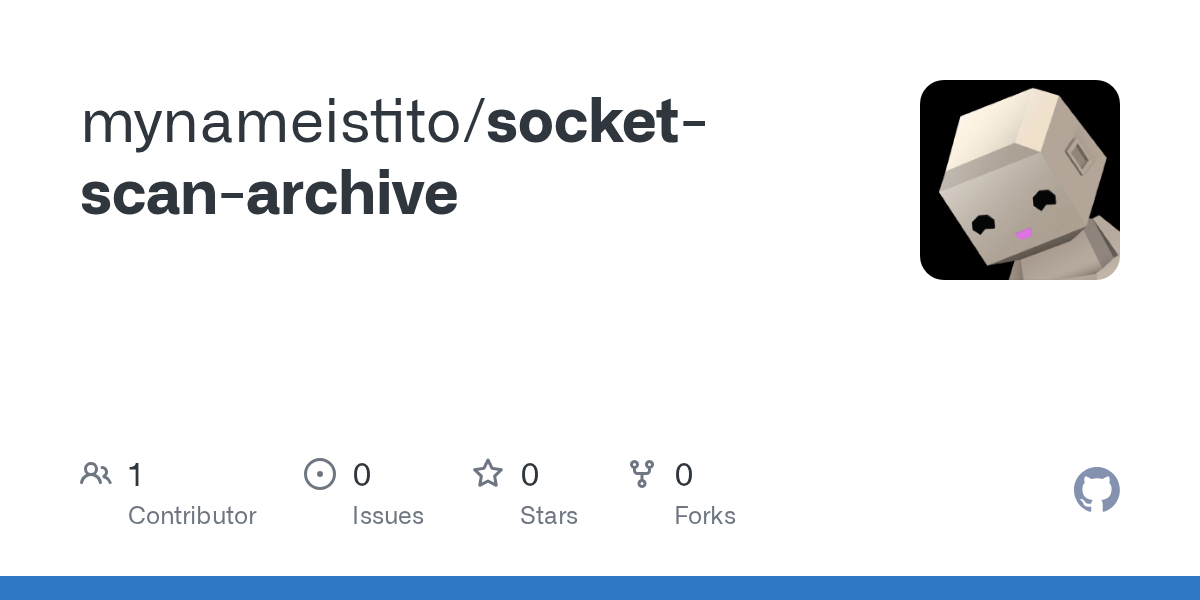 socket-scan-archive